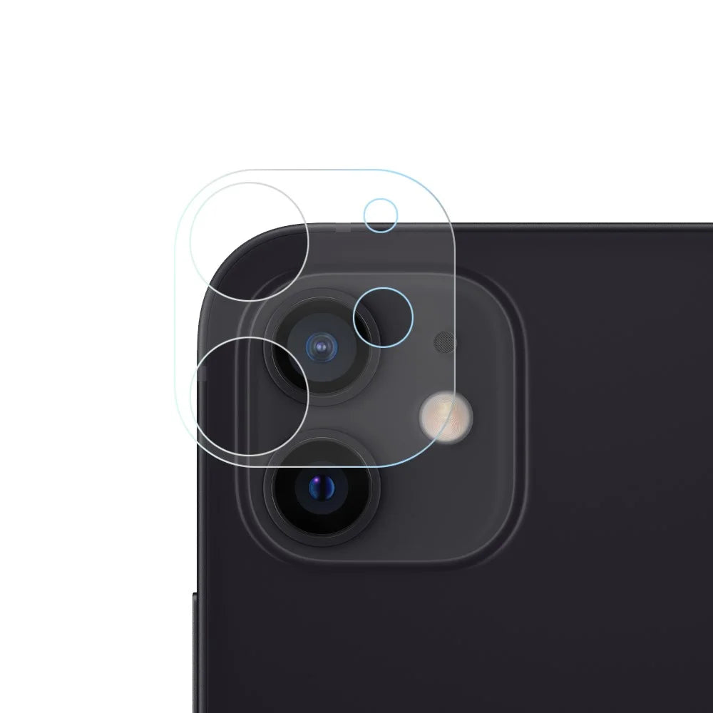 RURIHAI 3D Full Coverage Tempered Glass Camera Lens Protector for iPhone 12 - 1