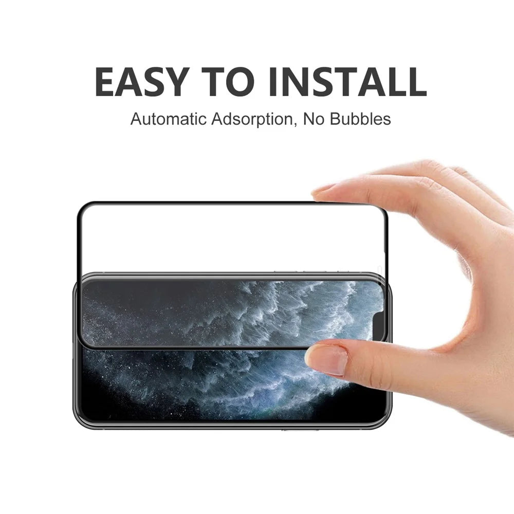 ENKAY Hat-Prince Arc Edge Tempered Glass Film for iPhone 11 Pro Max/iPhone XS Max 6.5 inch - 4