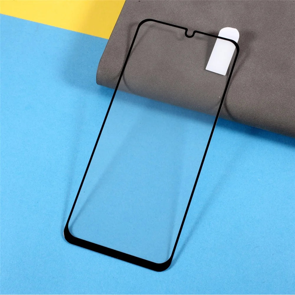 Complete Covering Silk Printing Full Glue Tempered Glass Screen Protector for Samsung Galaxy A31 / A22 4G / A32 4G (EU Version) - 3