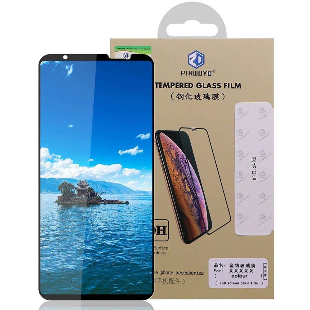 PINWUYO Anti-explosion Anti-fingerprint Tempered Glass Full Screen Full Glue Film for Asus ROG Phone 5 - 6