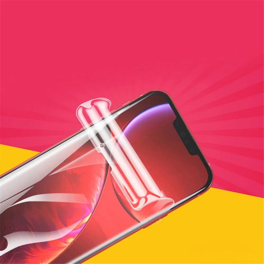 Scratch-resistant Full Coverage Explosion-proof TPU Screen Protector Hydrogel Film for iPhone 13/13 Pro 6.1 inch - 2