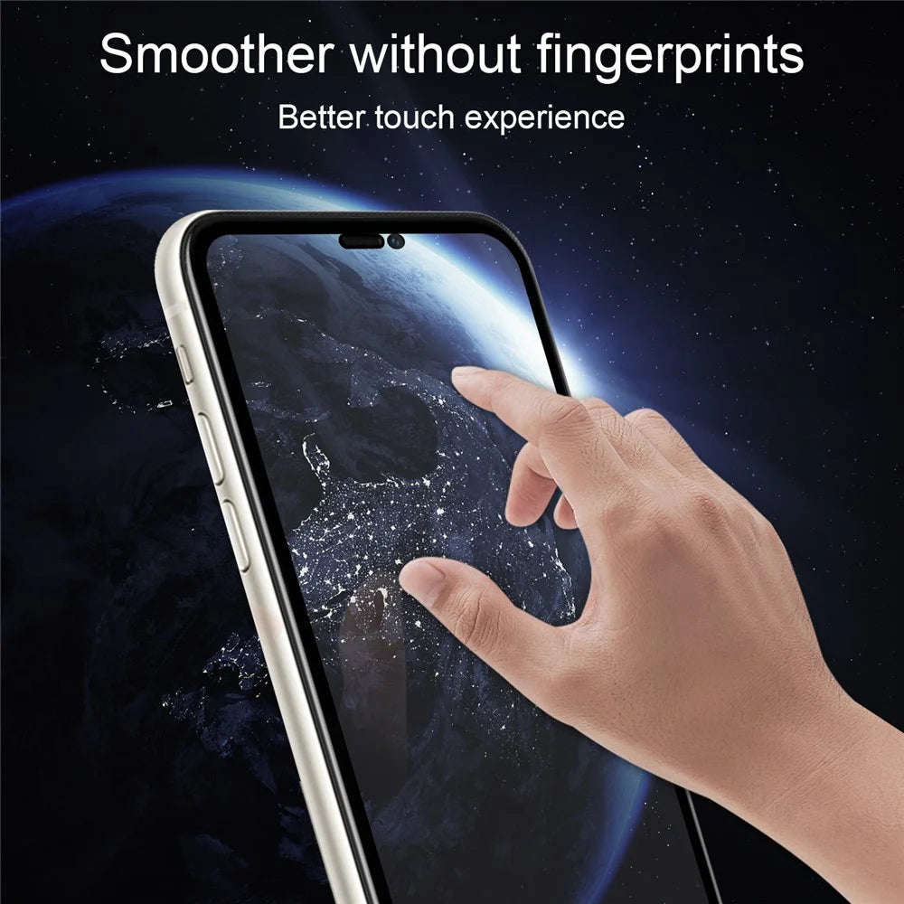 Full Covering 9D Tempered Glass Screen Protector for iPhone 13 Pro Max / 14 Plus - 6