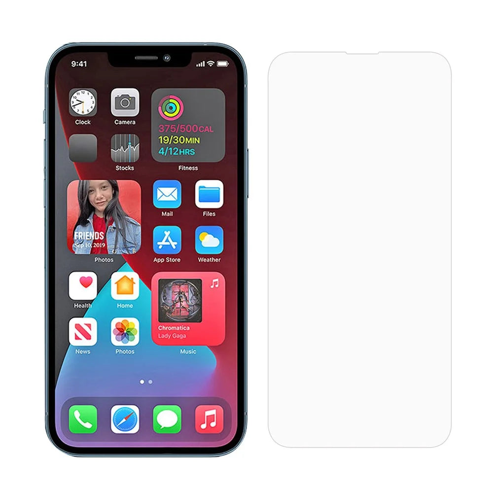 Anti-Scratch 9H Hardness 2.5D Anti-Fingerprint Camera Lens Protector + Clear Tempered Glass Film for iPhone 13 Pro Max 6.7 inch - 5