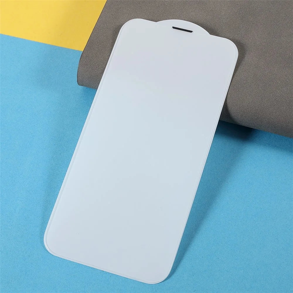 Ultra Clear 0.25mm Tempered Glass Screen Protector Film Guard with Dust-proof Net for iPhone 13 / 13 Pro / 14 - 3