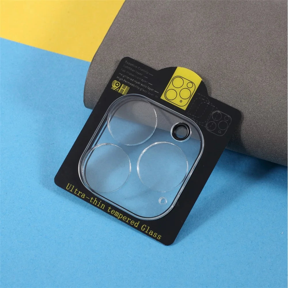 Complete Covering 9H Hardness Tempered Glass Camera Lens Protector for iPhone 13 Pro 6.1 inch - 3