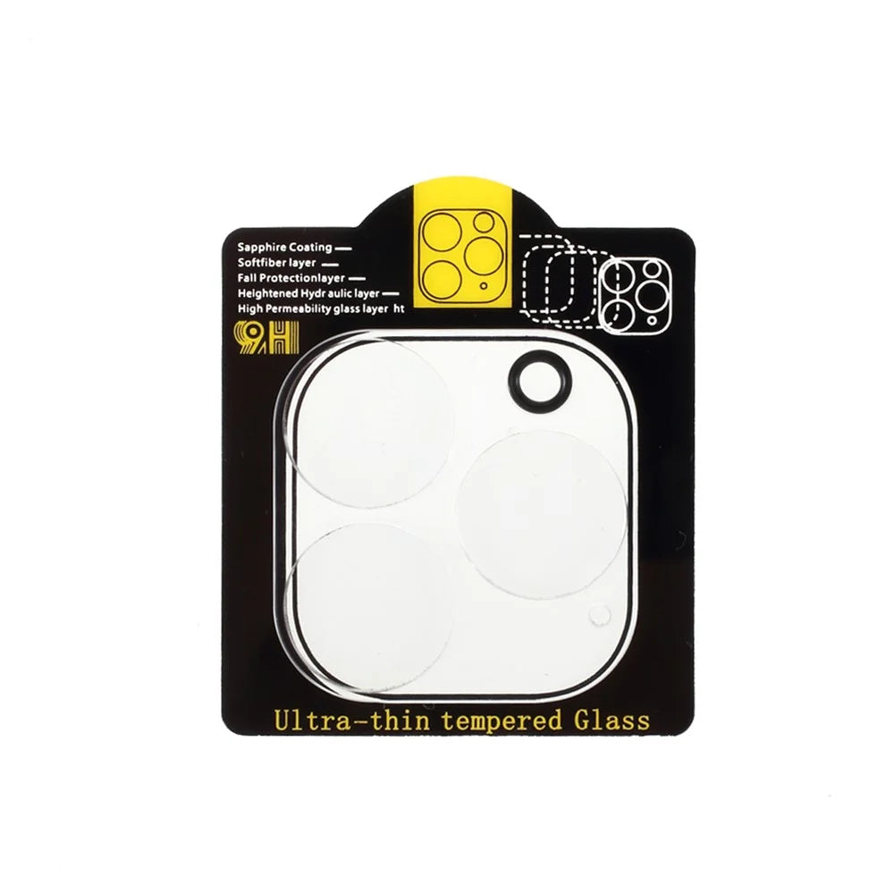 Complete Covering 9H Hardness Tempered Glass Camera Lens Protector for iPhone 13 Pro 6.1 inch - 6