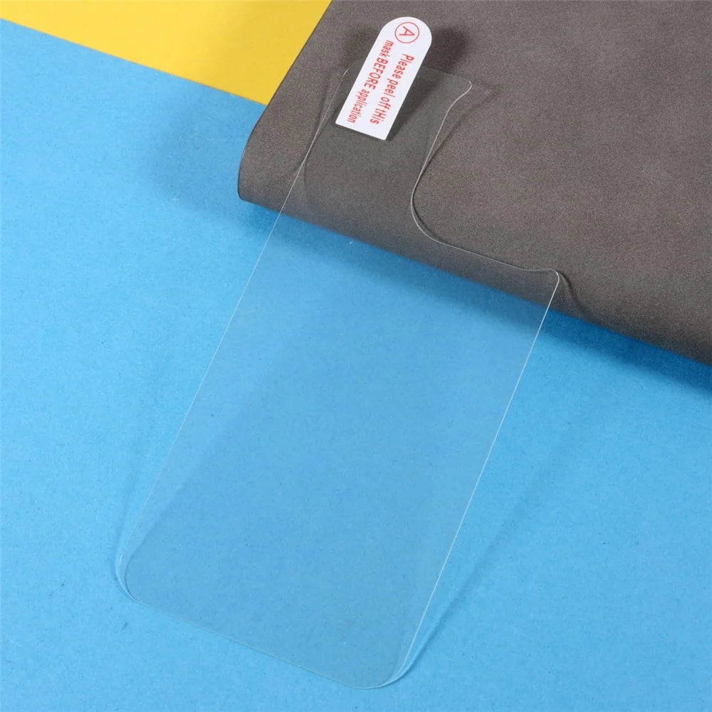 0.25mm Arc Edges Ultra-Thin Explosion-Proof Perfect Adhesion 9H Tempered Glass Back Cover Protective Film for iPhone 13 Pro 6.1 inch - 6