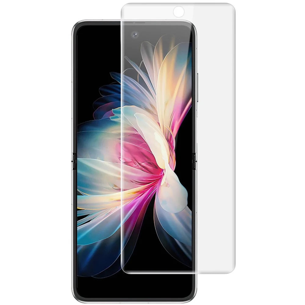 IMAK Hydrogel III Full Cover Soft TPU Front Screen Protector + Back Protective Film for Huawei P50 Pocket - 4