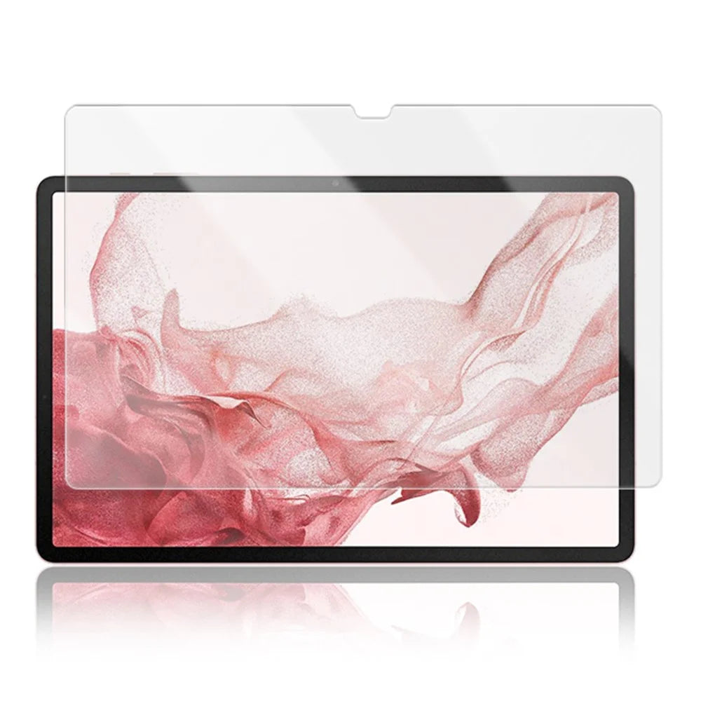MOCOLO 2.5D Edge Protection Screen Protector for Samsung Galaxy Tab S9+ / S7+ / S8+ / S7 FE Complete Covering Full Glue HD Clear Tempered Glass Film - 1