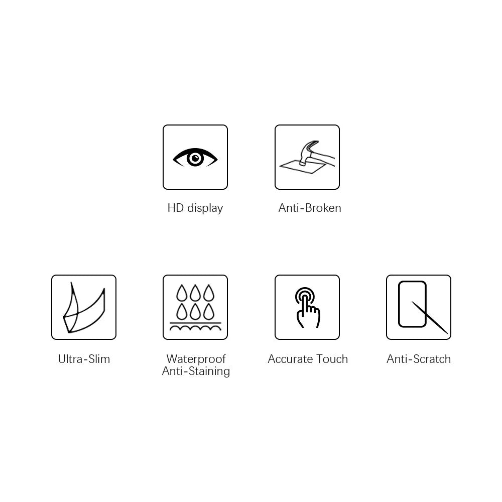 For Realme Pad Mini Ultra Clear 0.3mm Wear-resistant Complete Covering Straight Edge Tempered Glass Screen Film - 4