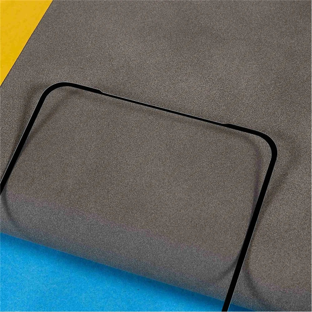 9D Tempered Glass Film for Motorola Moto G22 / Moto E32s 4G, Ultra Clear Silk Printing Side Glue Full Covering Screen Protector - 5