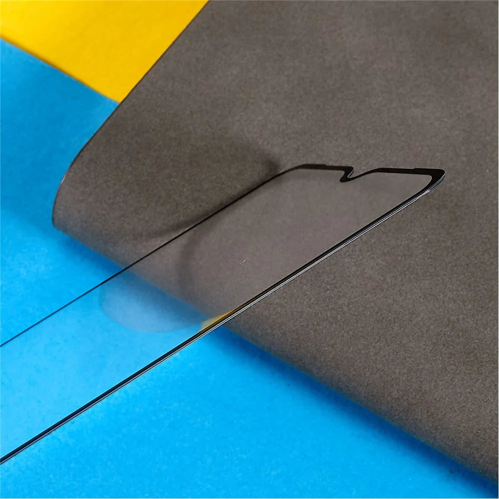 For Samsung Galaxy A03 (166.5mm) 9D Tempered Glass Film Side Glue Silk Printing Full Screen Protector - 7