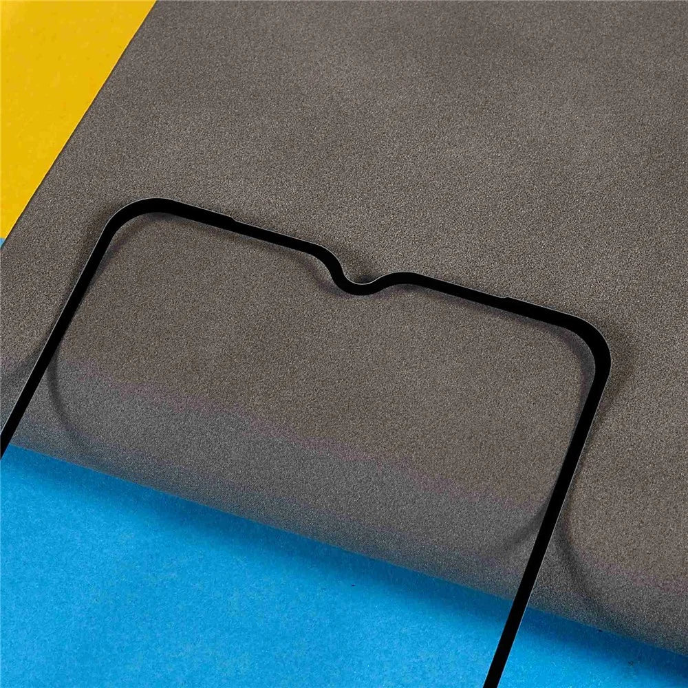 For Samsung Galaxy A23 5G (Global Version) / 4G 9D Tempered Glass Full Screen Protector Silk Printing Side Glue HD Clear Film - 5