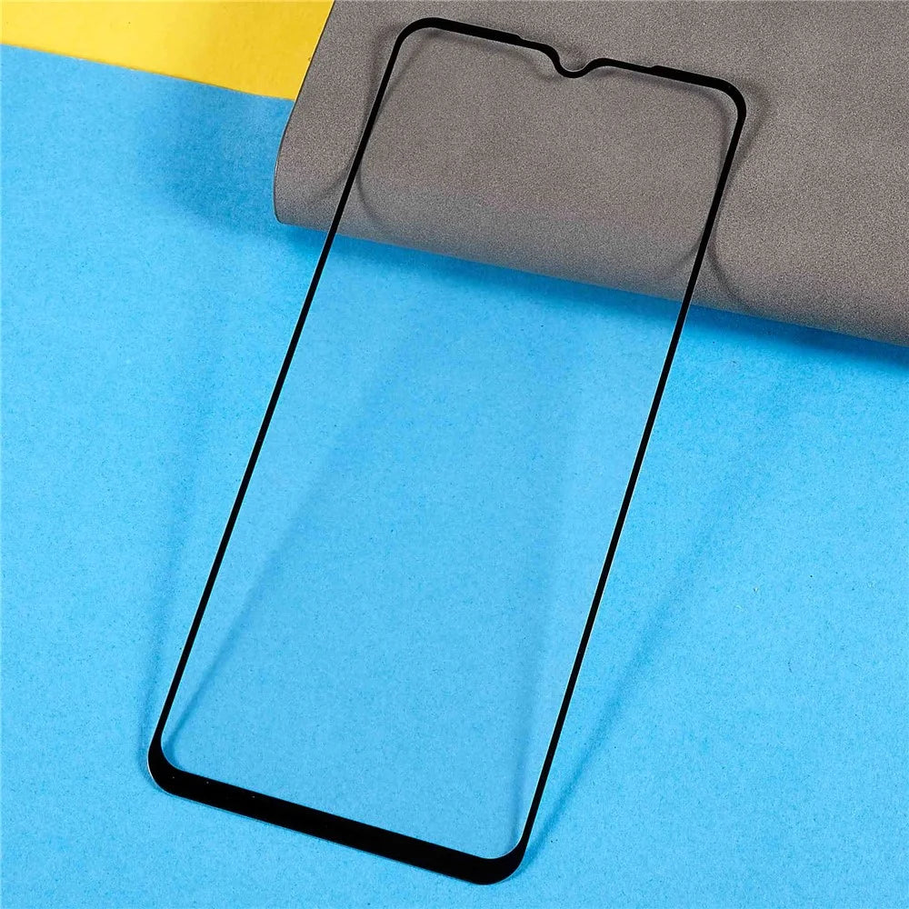 For Samsung Galaxy A32 4G (EU Version) Tempered Glass Film 9D Full Cover Silk Printing Side Glue Screen Protector - 4