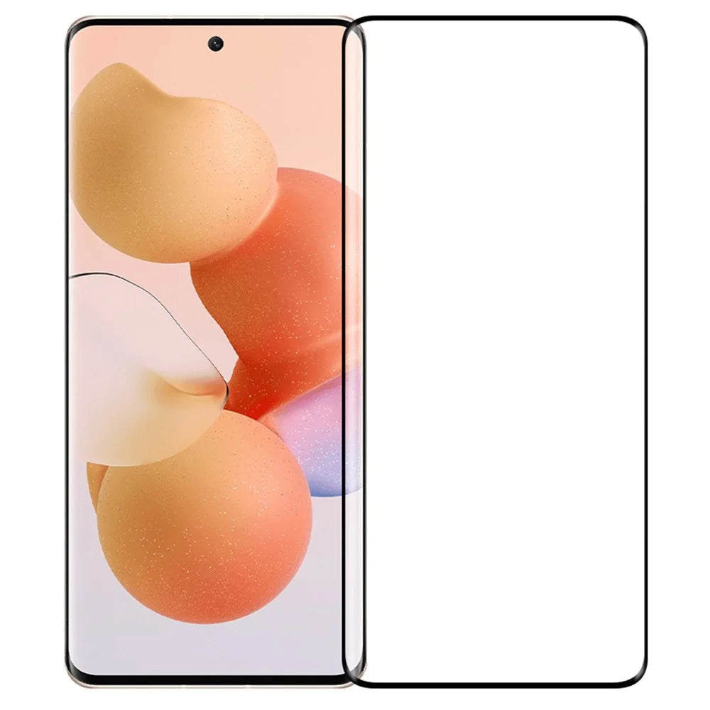 PINWUYO For Huawei P60 / P60 Pro / P60 Art 3D Curved Phone Screen Protector Full Glue Hot Bending Tempered Glass Film - 1