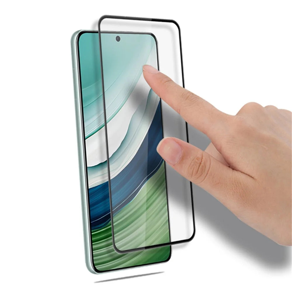 MOCOLO For Huawei Mate 60 Full Coverage Screen Protector Full Glue Silk Printing Tempered Glass Film - Black - 5