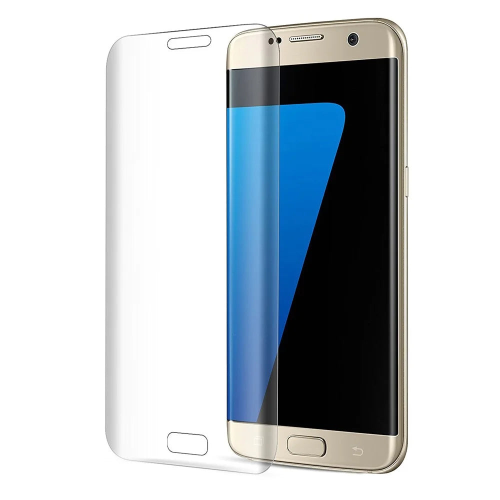 HAT PRINCE for Samsung Galaxy S7 Edge G935 3D Curved Full Size Tempered Glass Screen Protector 0.26mm - 3