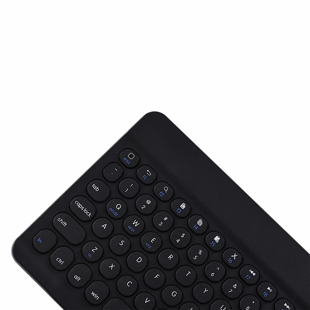 Universal Portable Bluetooth-compatible 3.0 Keyboard for Tablets - Black - 4