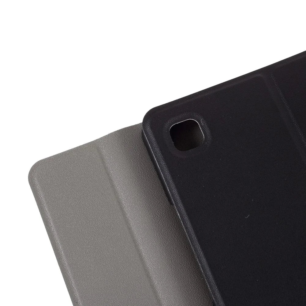 A500-A Leather Protective Case + Touch Keyboard Set for Samsung Galaxy Tab A7 10.4 (2020) T500 / T505 - Black - 4