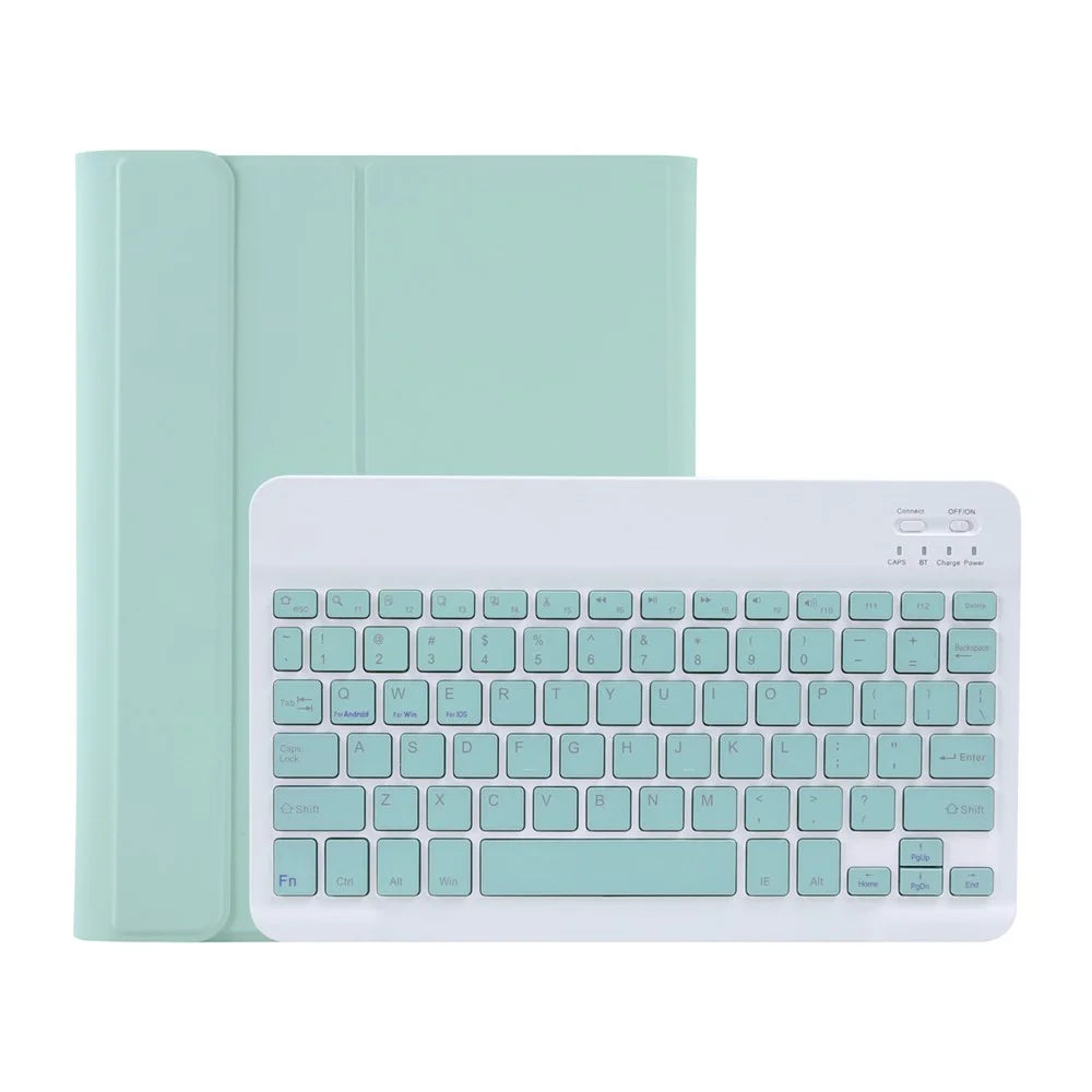 C-11B ABS Bluetooth-Compatible Keyboard for iPad Air 11 (2026) / (2025) / (2024) / Air (2020) / (2022) / Pro 11 (2018) / (2020) / (2021) / (2022) - Light Green - 4