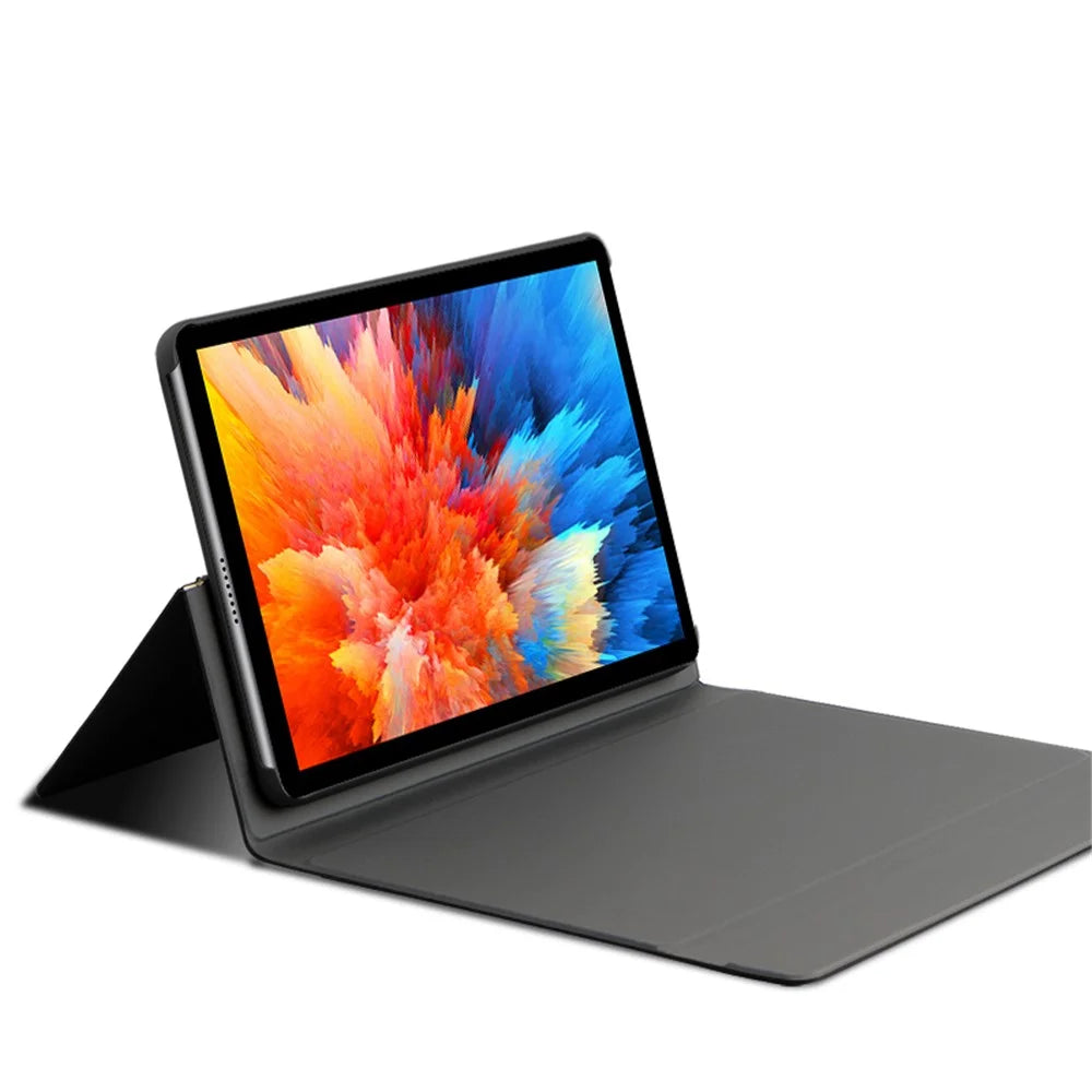 For Asus Adolpad 10 Pro Detachable Bluetooth-compatible Keyboard with Hinge Stand Leather Case - 7