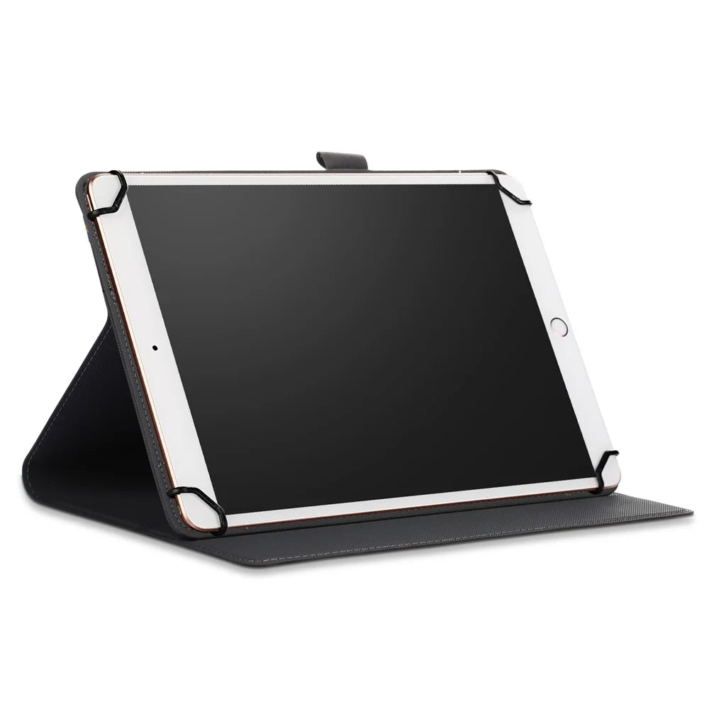 PU Leather Tablet Cover with Stand Case Universal for 9 - 10 Inches Tablet PC - Black - 5