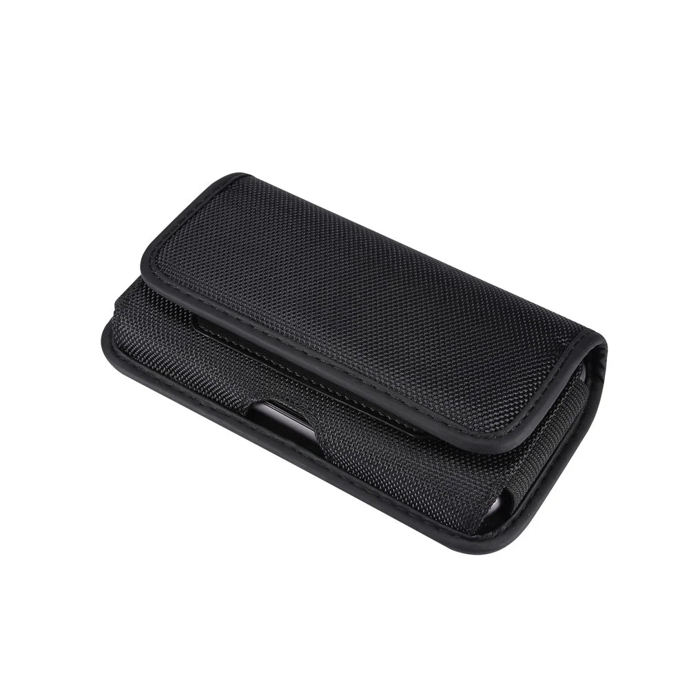 Universal Hanging Waist Bag Card Holder Pouch Men's Wallet Mobile Phone Bag for 6.9''-7.2'' Smartphones - 5