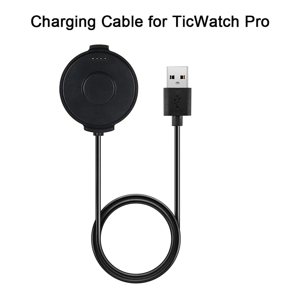 Magnetic Suction Charger for TicWatch Pro Smart Watch with 1m USB Charging Cable - 3