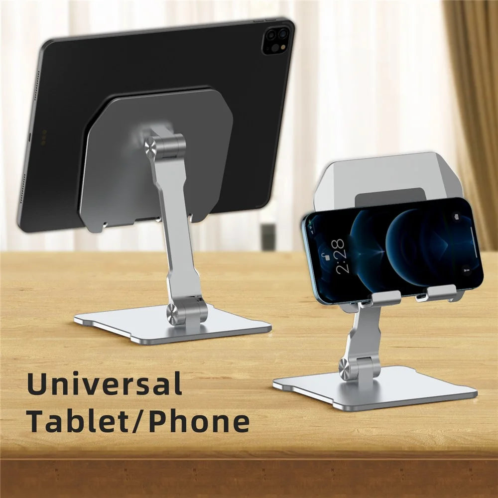 R-JUST PB05 Desktop Tablet Holder Table Foldable Mobile Phone Support Stand Bracket for iPhone iPad - 7