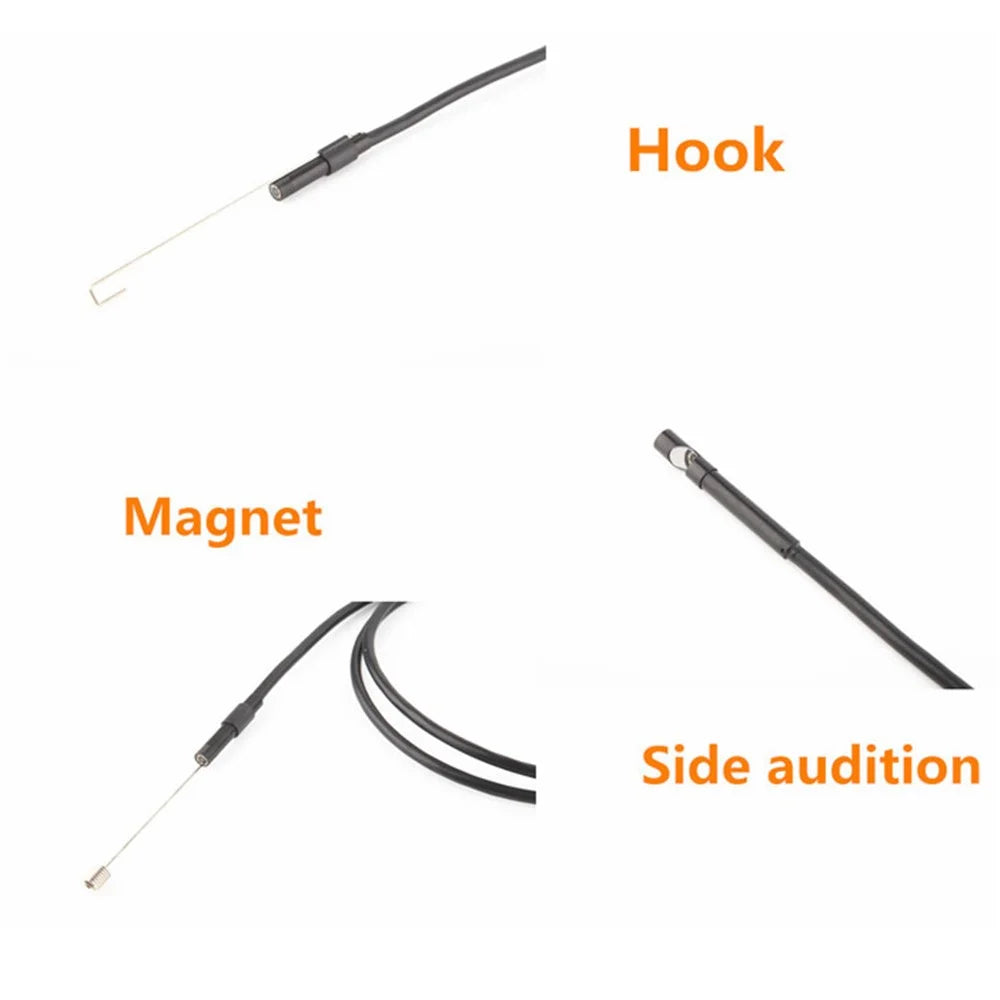 3.5m Tough Cable AN97 Waterproof Micro USB Endoscope Snake Tube Inspection Camera for Android Phone with OTG - 5