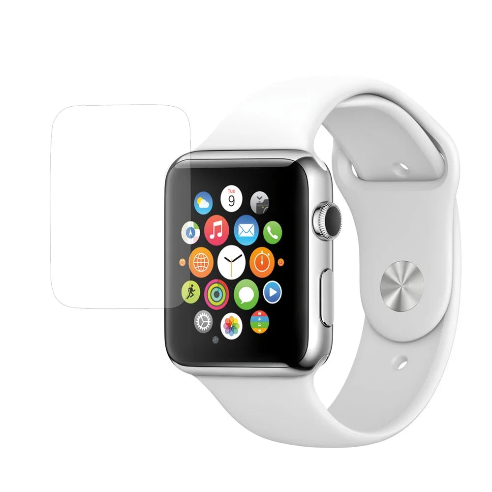 0.3mm 9H Tempered Glass Screen Film for Apple Watch 38mm Arc Edge - 1