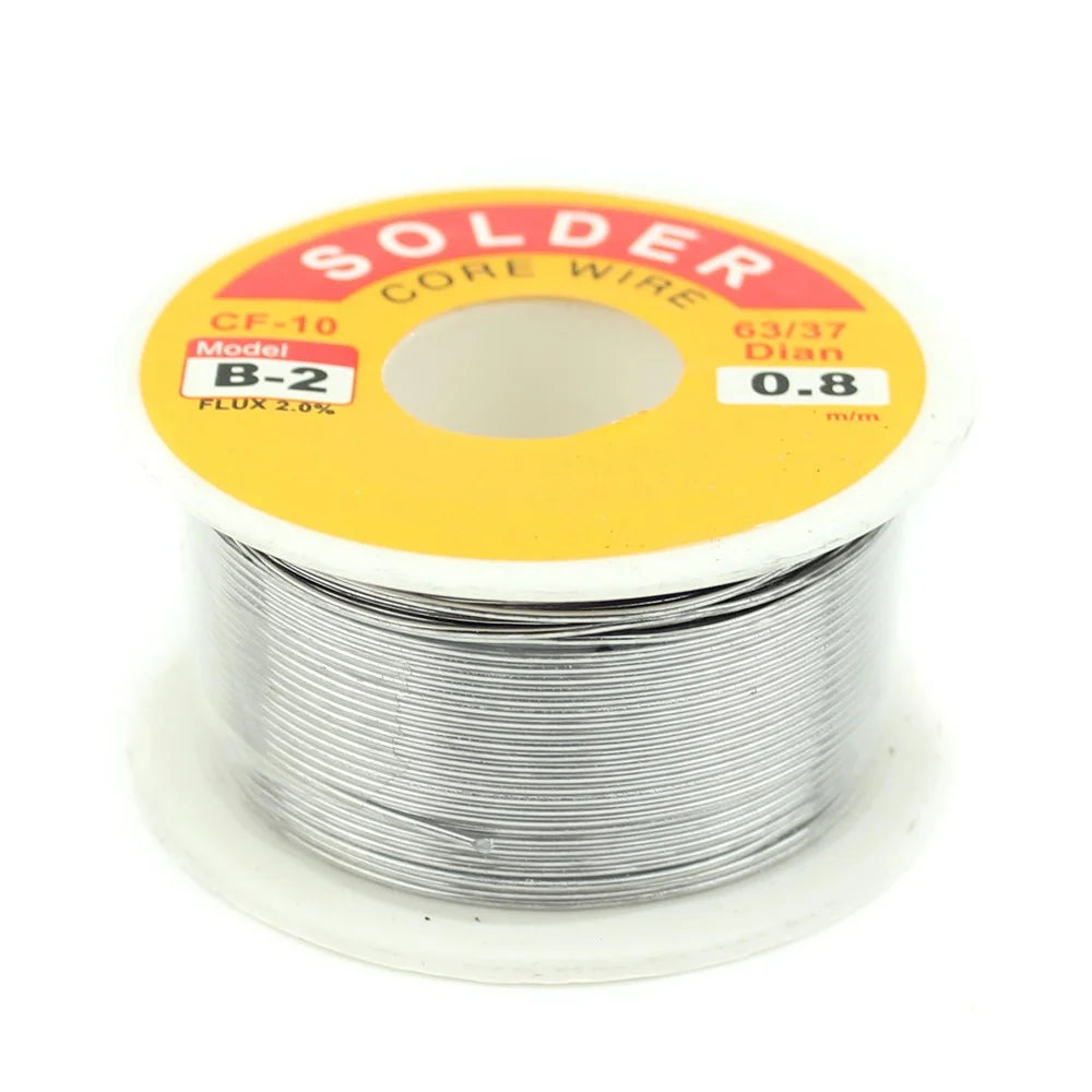 0.8mm 63/37 Tin Lead Rosin Core Solder Soldering Wire Reel - 3