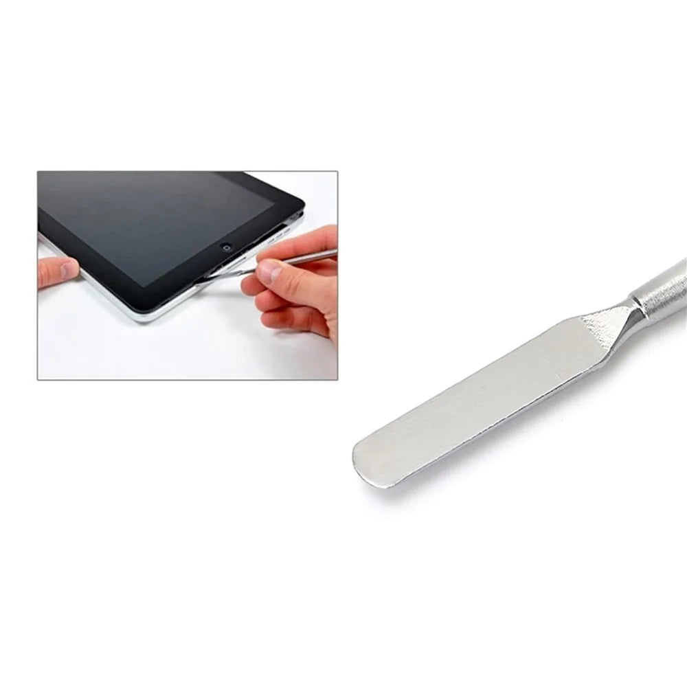 P8824 Double-sided Metal Spudger Stick Opening Pry Tool for Pad and Smartphone - 3