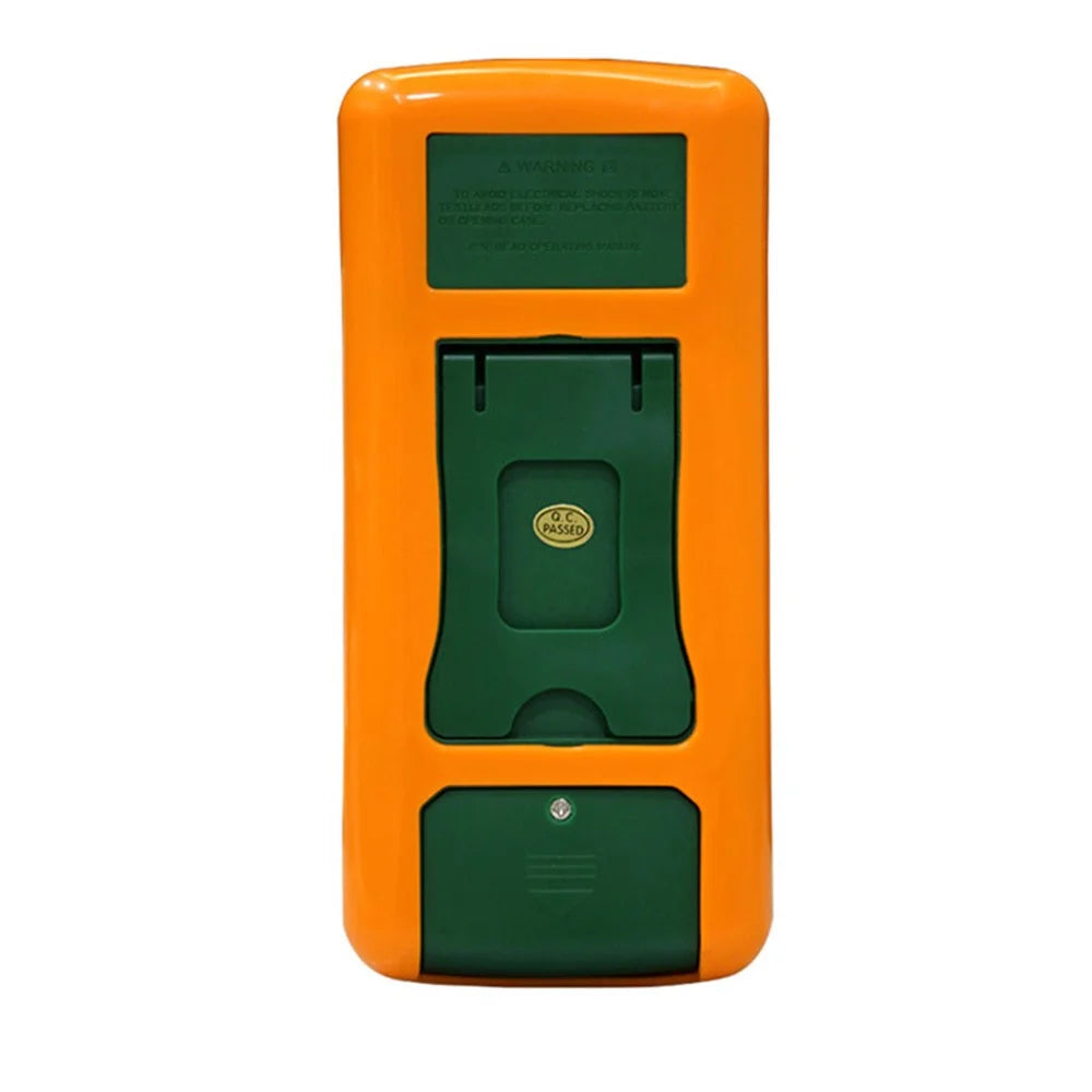 BEST BST-9205M LCD Digital Multimeter Handheld AC/DC Tester Device - Green + Orange - 7