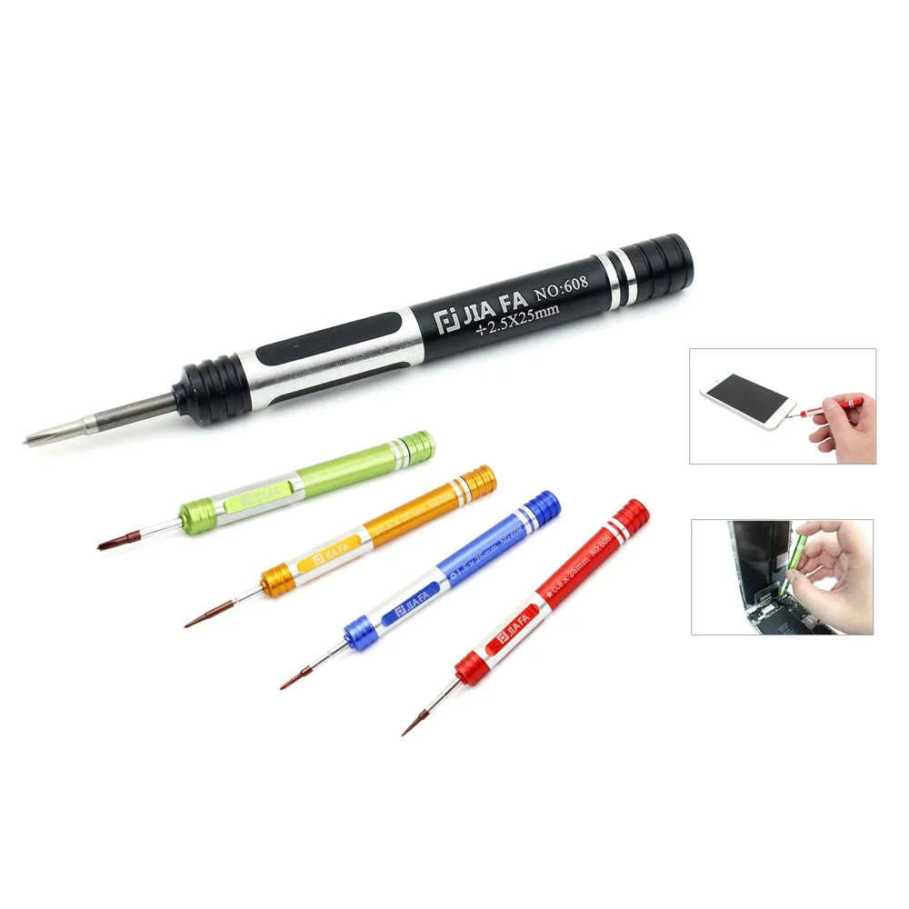 JF-8174 Professional 17-in-1 Screwdriver Set Opening Tool Kit for Mobile Phone Repair - 2