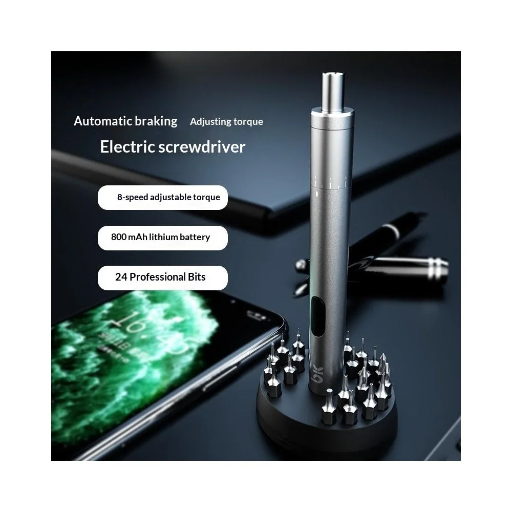 TBK-008 Adjustable Position Electric Charging Screwdriver Mobile Phone Repair Dismantling for iPhone Samsung Repair - 4