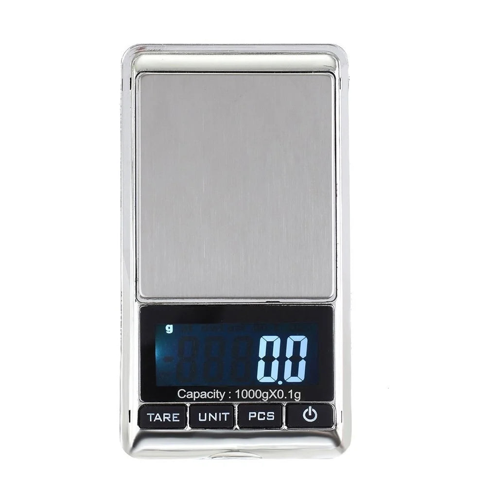 1000g/0.1g Pocket Digital Scale Jewelry Weigh Balance LCD Display - 1