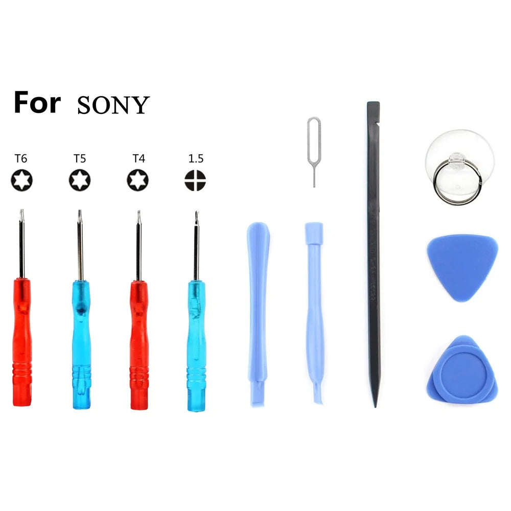 JF-8114 Professional 11-in-1 Screwdriver Pry Disassemble Opening Repair Tool Kit for Sony Smartphone and Tablet - 1