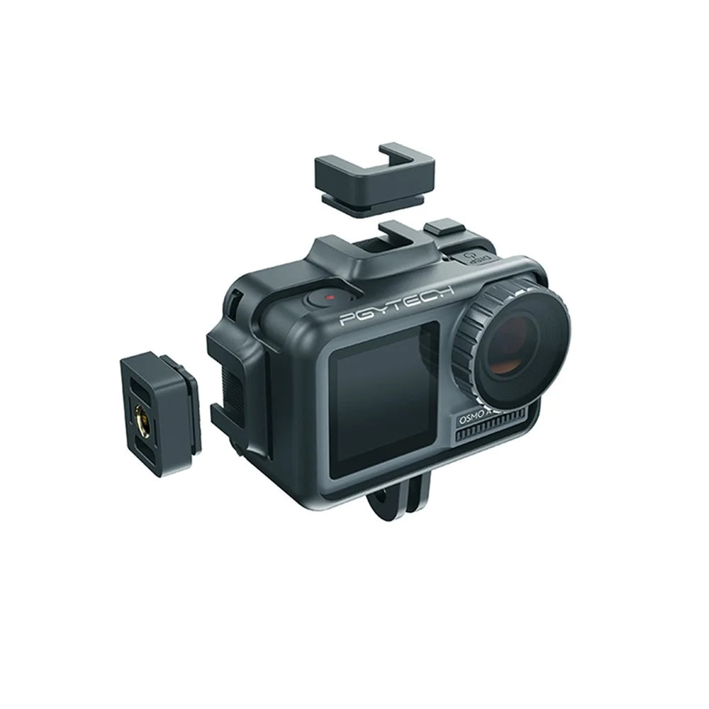 PGYTECH OSMO ACTION Camera Cage Protective Case for DJI Osmo Action Sport Camera Frame Cover Shell Housing Accessories - 3