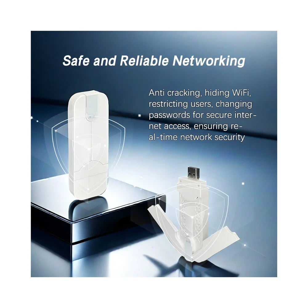 U97-E Eurasia Version Portable LTE Router USB Dongle SIM Card 4G WiFi Hotspot - 7
