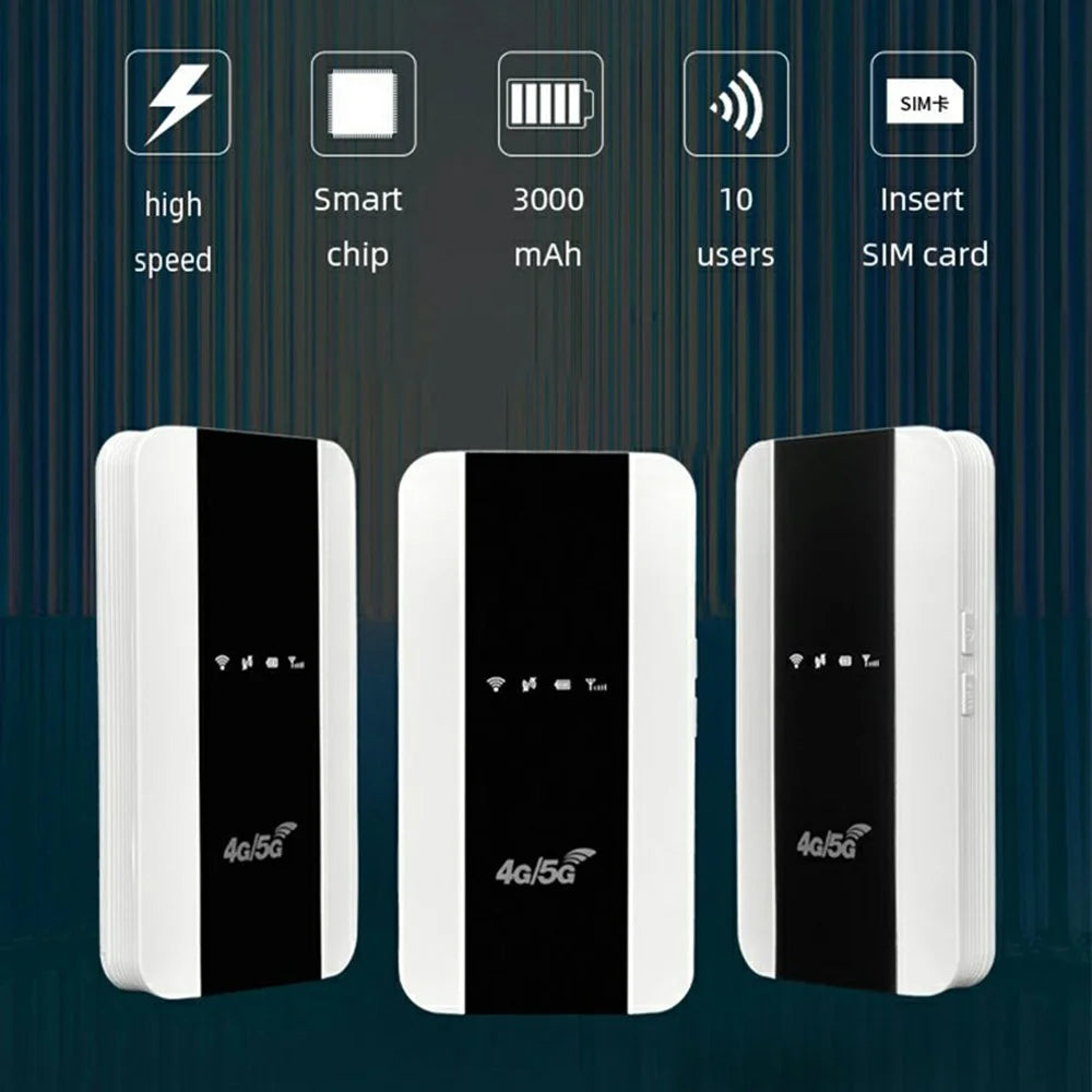 M10-L Americas Version Portable 4G Router Car Mobile WiFi SIM Card Router with WPS Function - 2