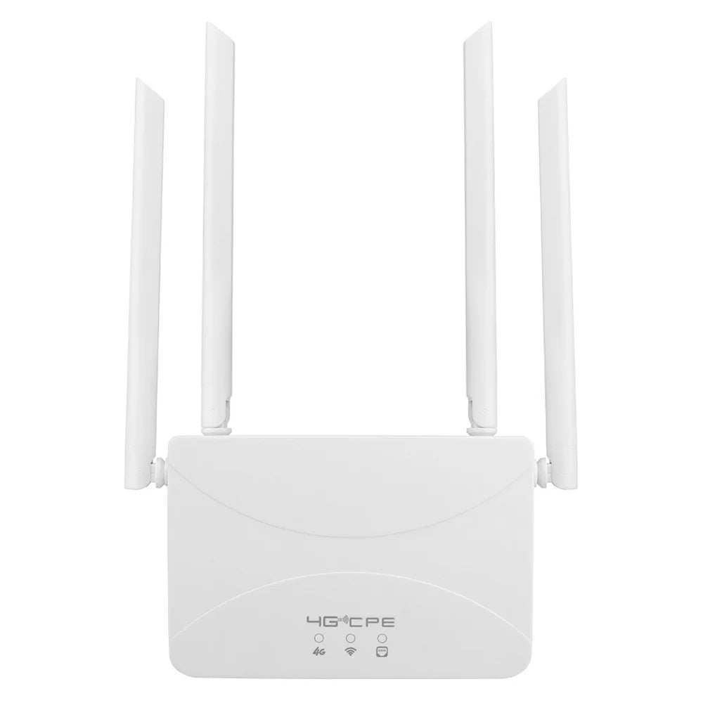 CPF912 Eurasian Version Wireless Router 4G LTE Home Office SIM Card WiFi Router with 4 Antennas - EU Plug - 2