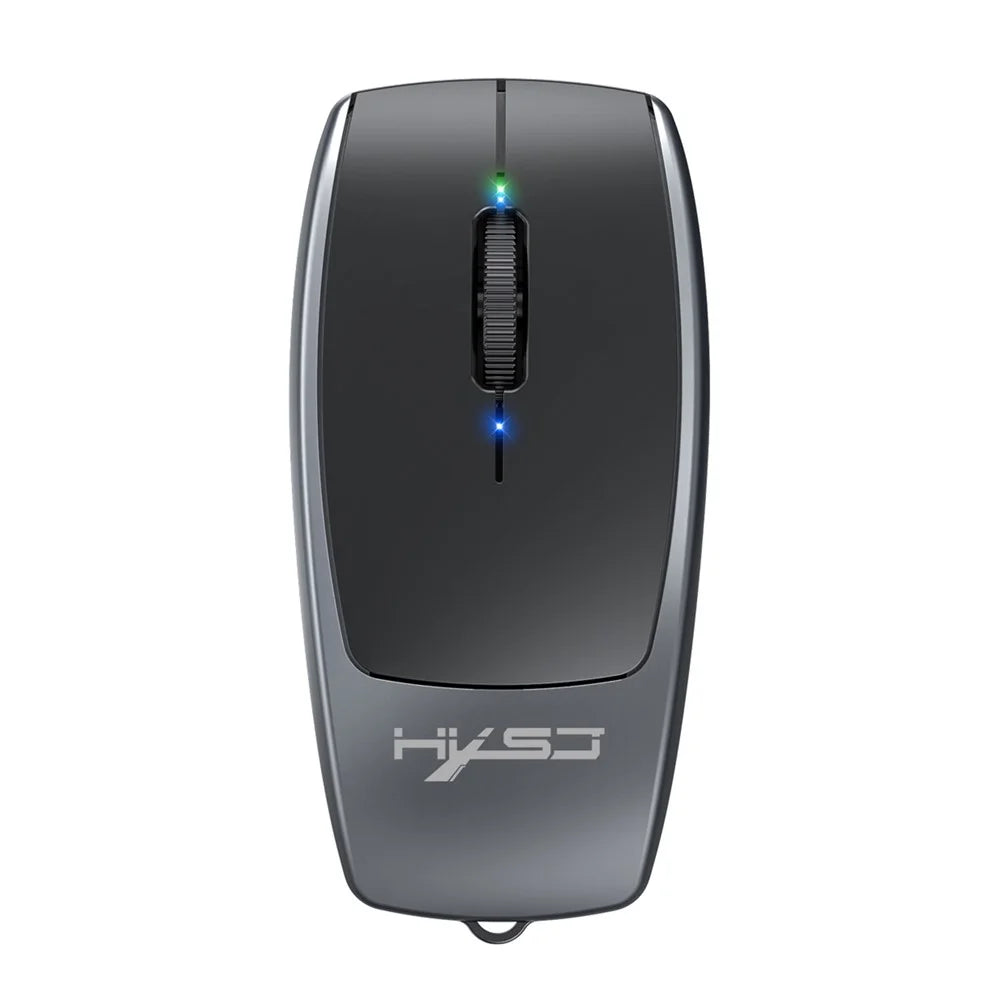 HXSJ M109 2 in 1 For Windows / MacOS / Linux 3 DPI Adjustable Bluetooth-compatible Wireless Mouse TF Card Reader - Grey - 2