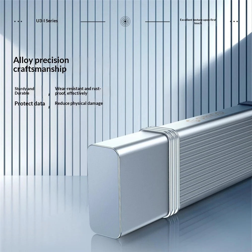 ORICO-U3-I-C64G-SV-BP 64GB USB 3.0 Flash Drive High Speed Data Transfer Portable Thumb Stick For Windows MacOS Linux Android - 3