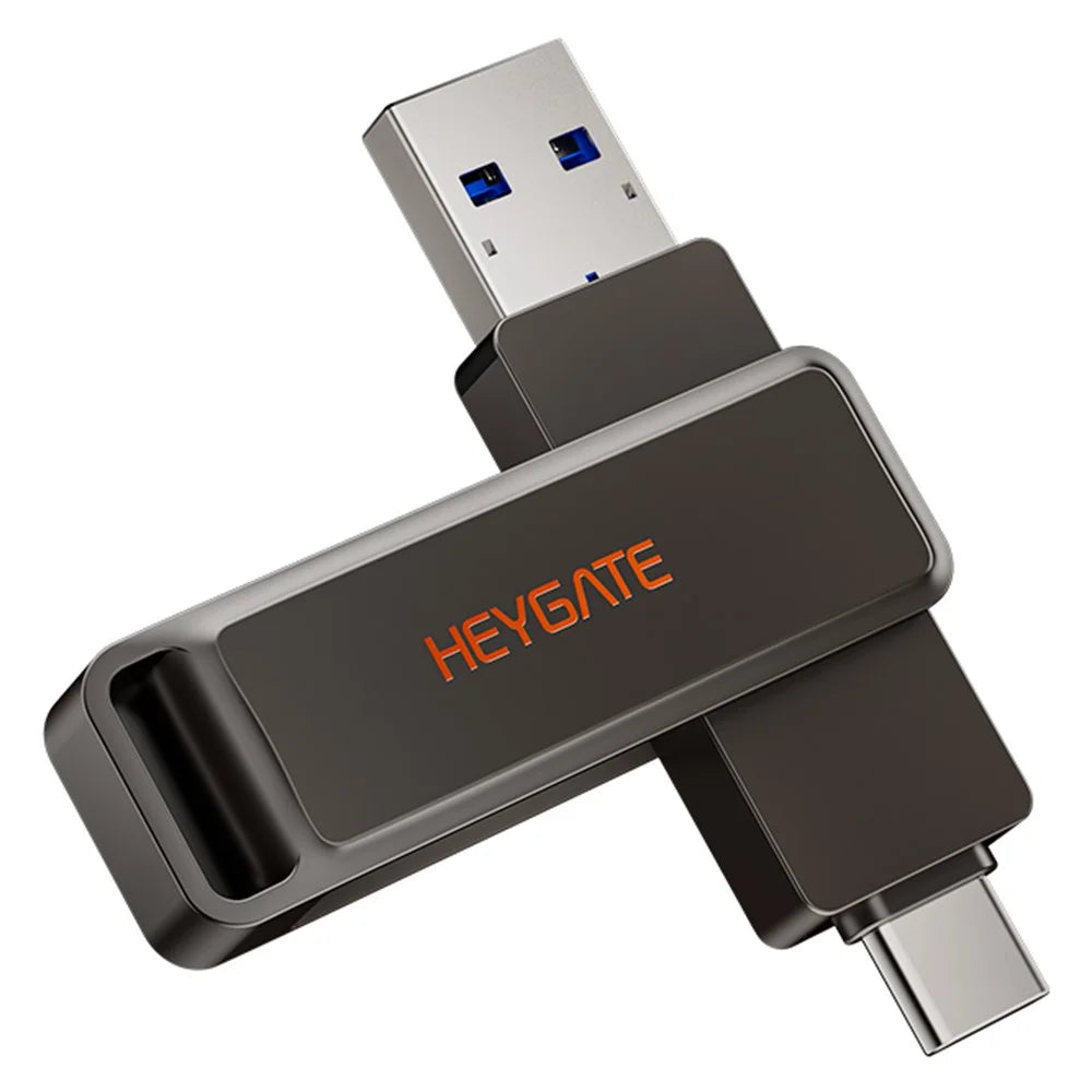 HEYGATE L1 64GB USB Flash Drive Dual Interface USB 3.0 Type-C 100MB / s High Speed Memory Stick for Phone PC Laptop - 2