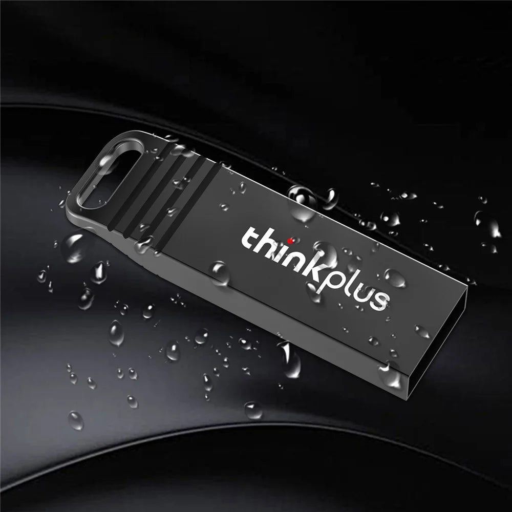 LENOVO Thinkplus MU221 64G USB2.0 Data Transfer U-Disk Memory Stick Zinc Alloy USB Flash Drive - 3
