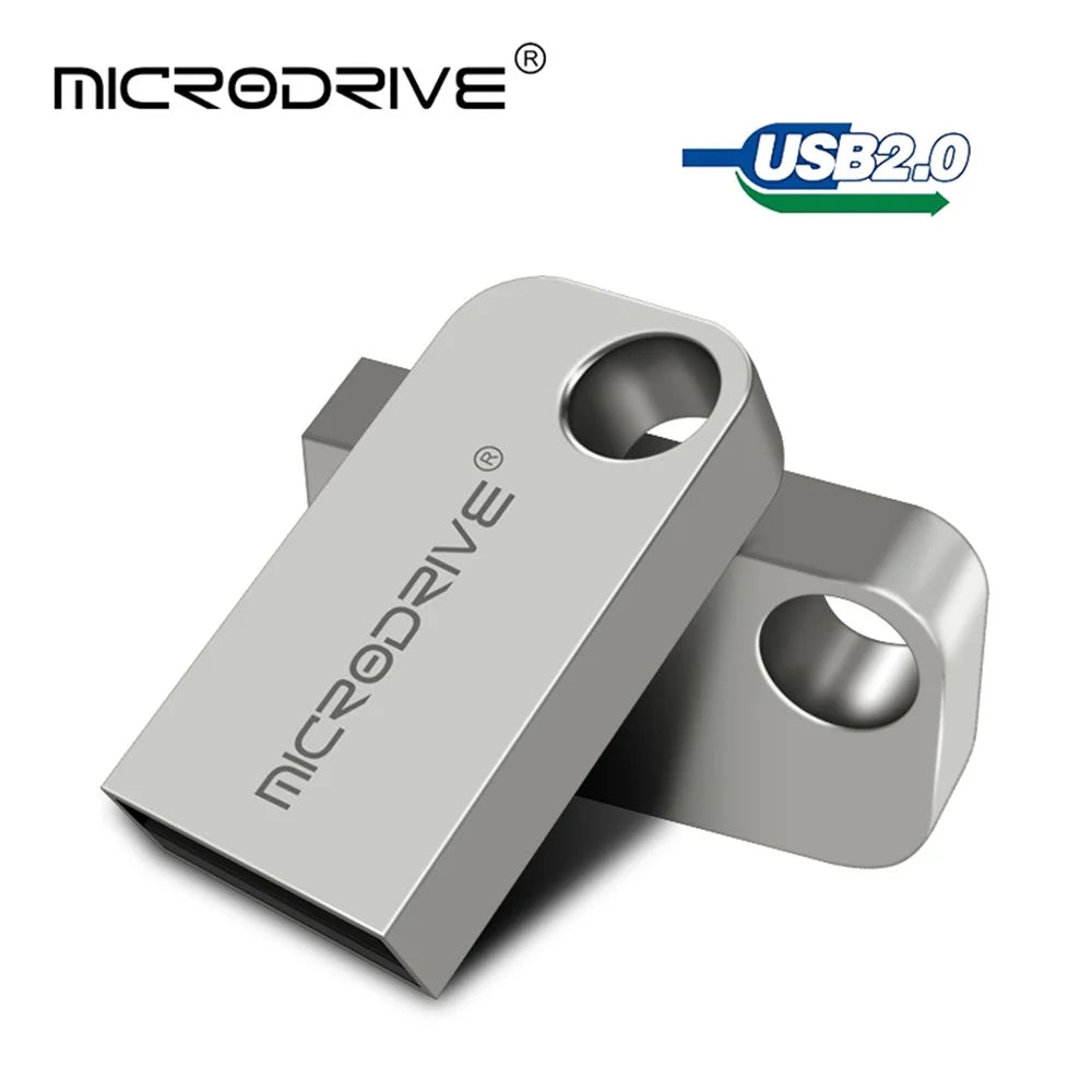 MICRODRIVE 4G Mini Size USB 2.0 Flash Drive Storage Thumb Drive USB Stick - 4