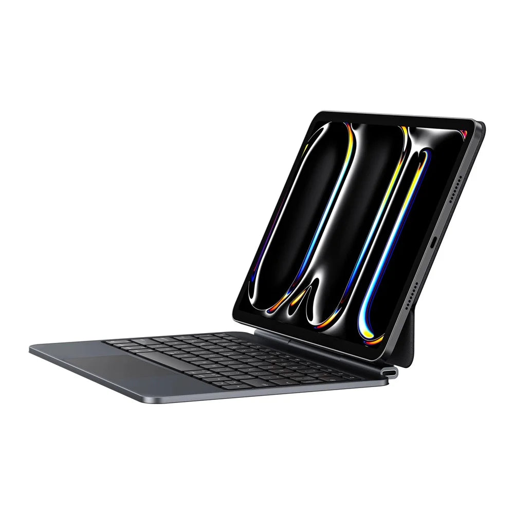 WIWU MK-004 For iPad 10.9 (2022) Bluetooth-Compatible Keyboard Magnetic Leather Tablet Protective Case - 5
