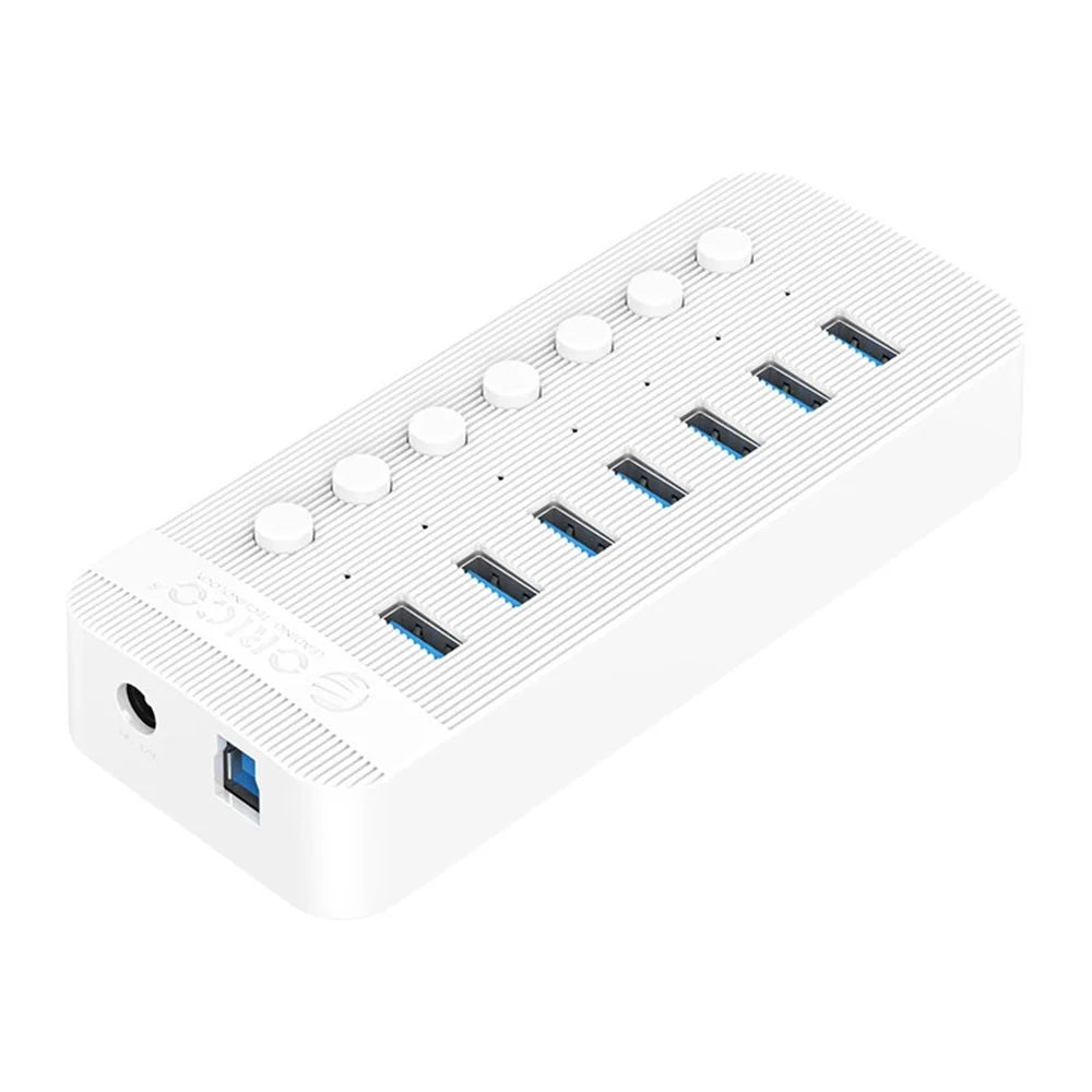 ORICO CT2U3-7AB ABS Multi-port USB3.0 HUB with Individual Switches - 2