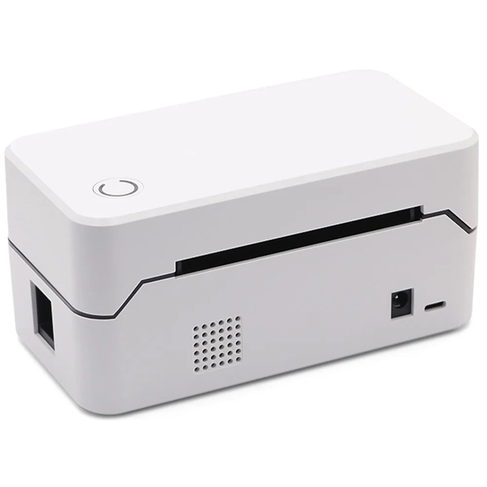 TDL407H 180mm / s High Speed Desktop Thermal Label Printer Barcode Printing Machine, USB Version - US Plug - 2